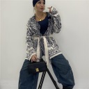 cardigan/kimono con cintura e frange aladin